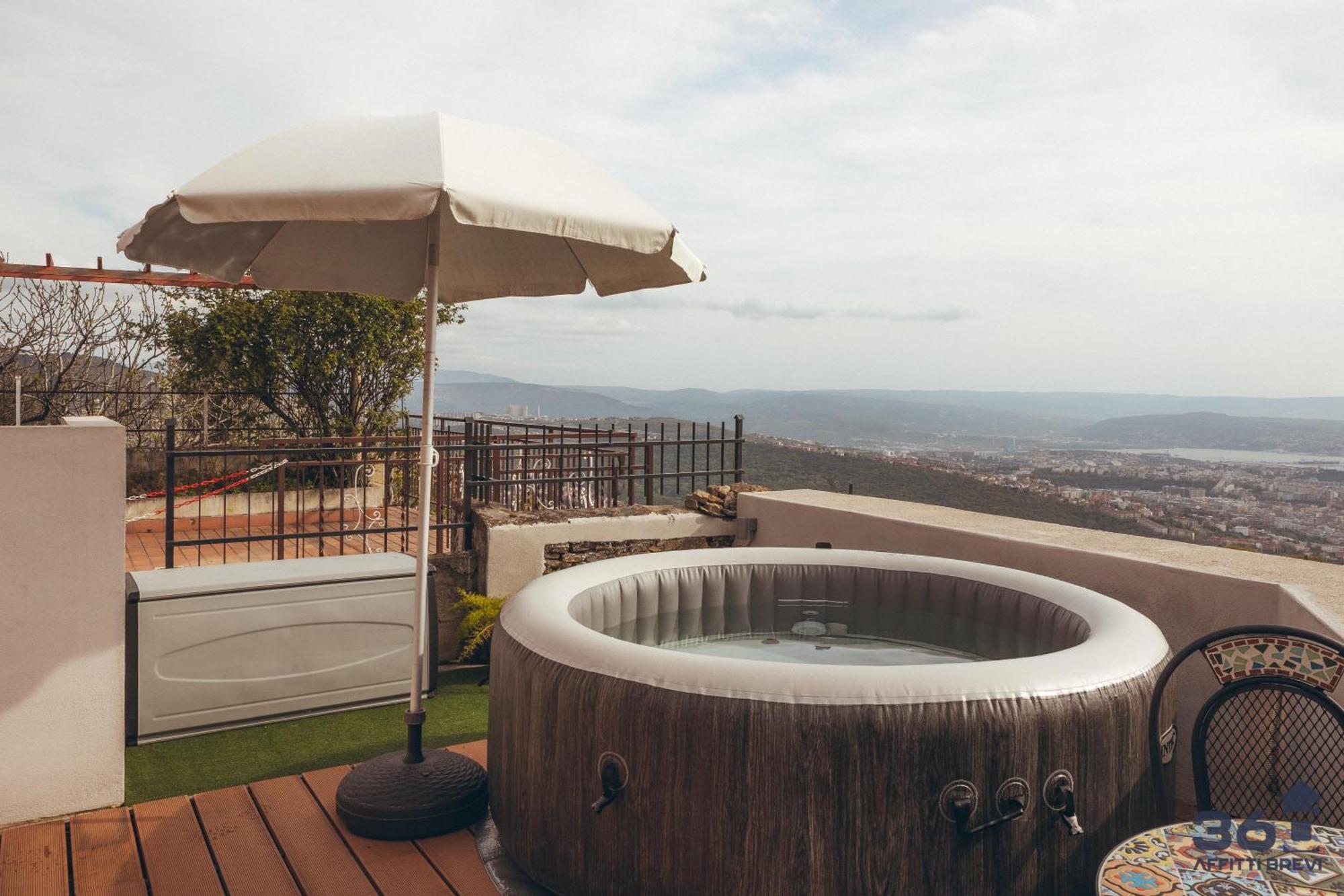 Trieste 10Min Dal Centro Villa Privata Con Jacuzzi Экстерьер фото